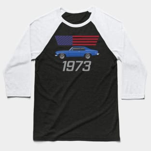 Blue 1973 Baseball T-Shirt